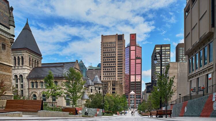 Downtown Montreal road closing for 8 years due to major construction project