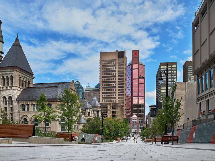 Downtown Montreal road closing for 8 years due to major construction project