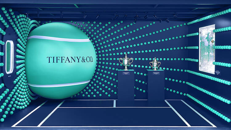 tiffany and co us open popup