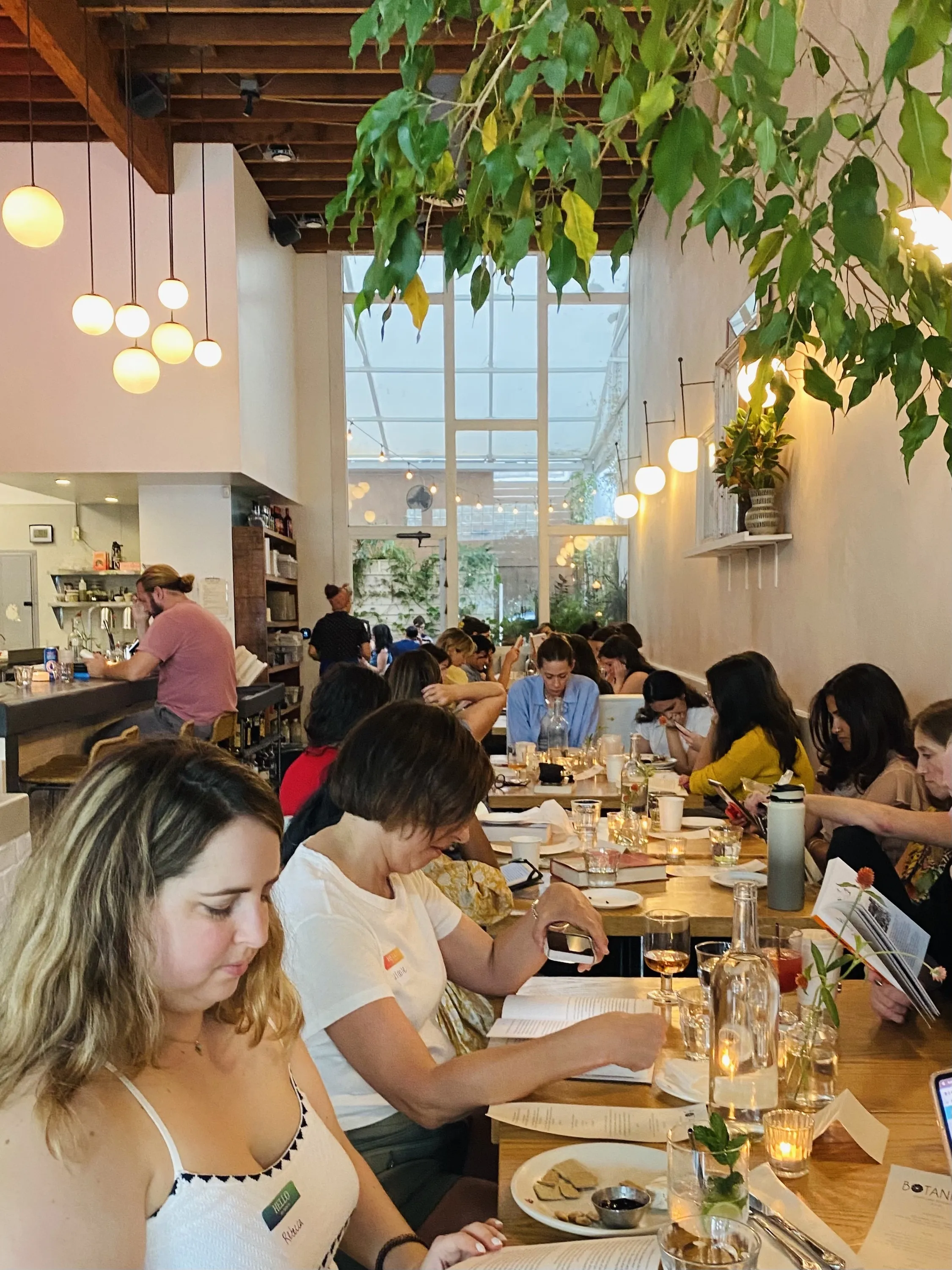 Silver Lake Reading Club at Botanica