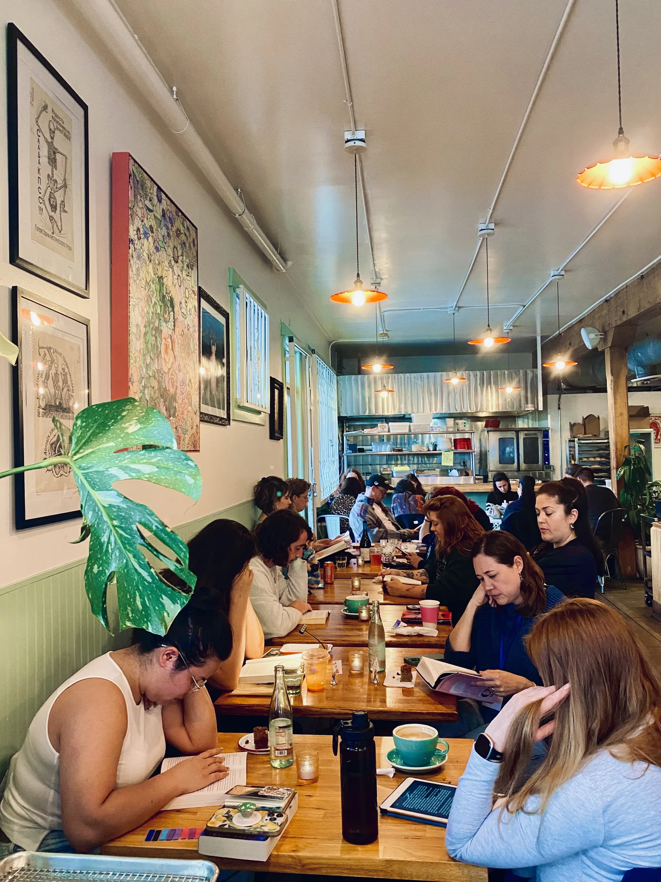 Silver Lake Reading Club at Cafe Tropical