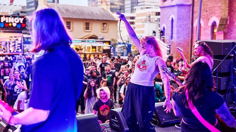 Live music at every turn