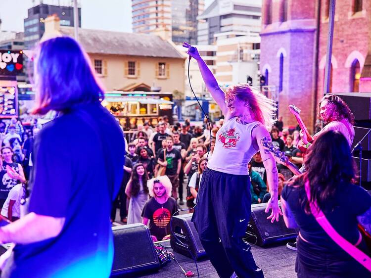 Live music at every turn