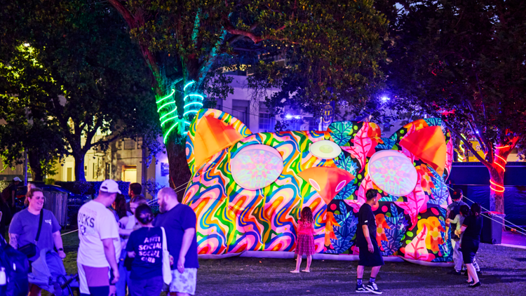 Discover art and immersive installations