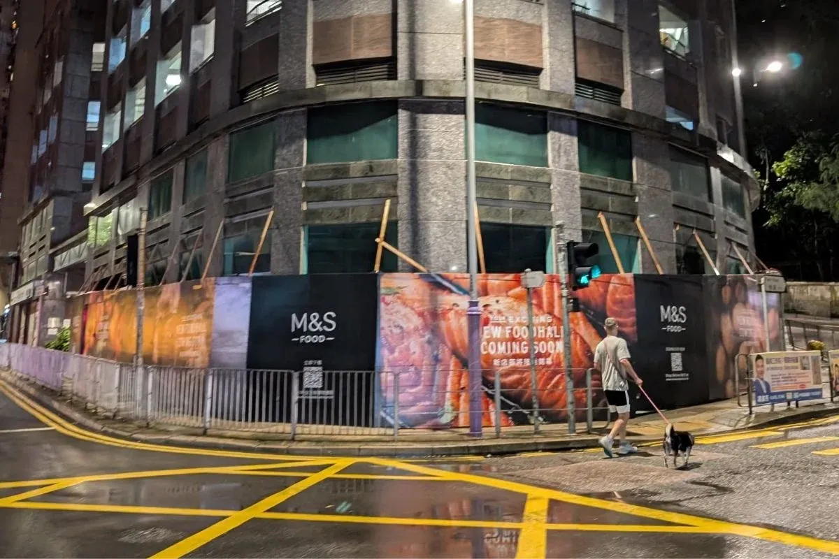 new M&S food in Sai Ying Pun