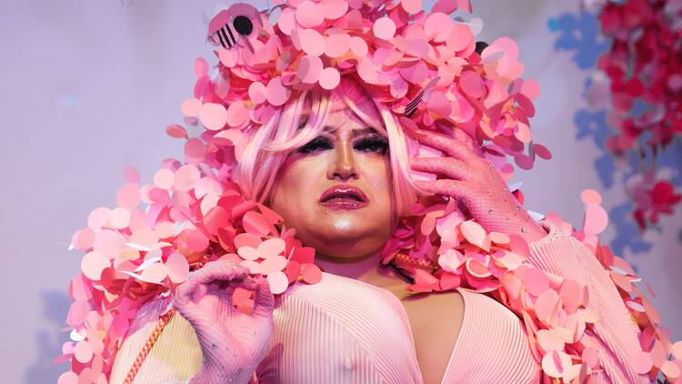 Drag performer Gyoza