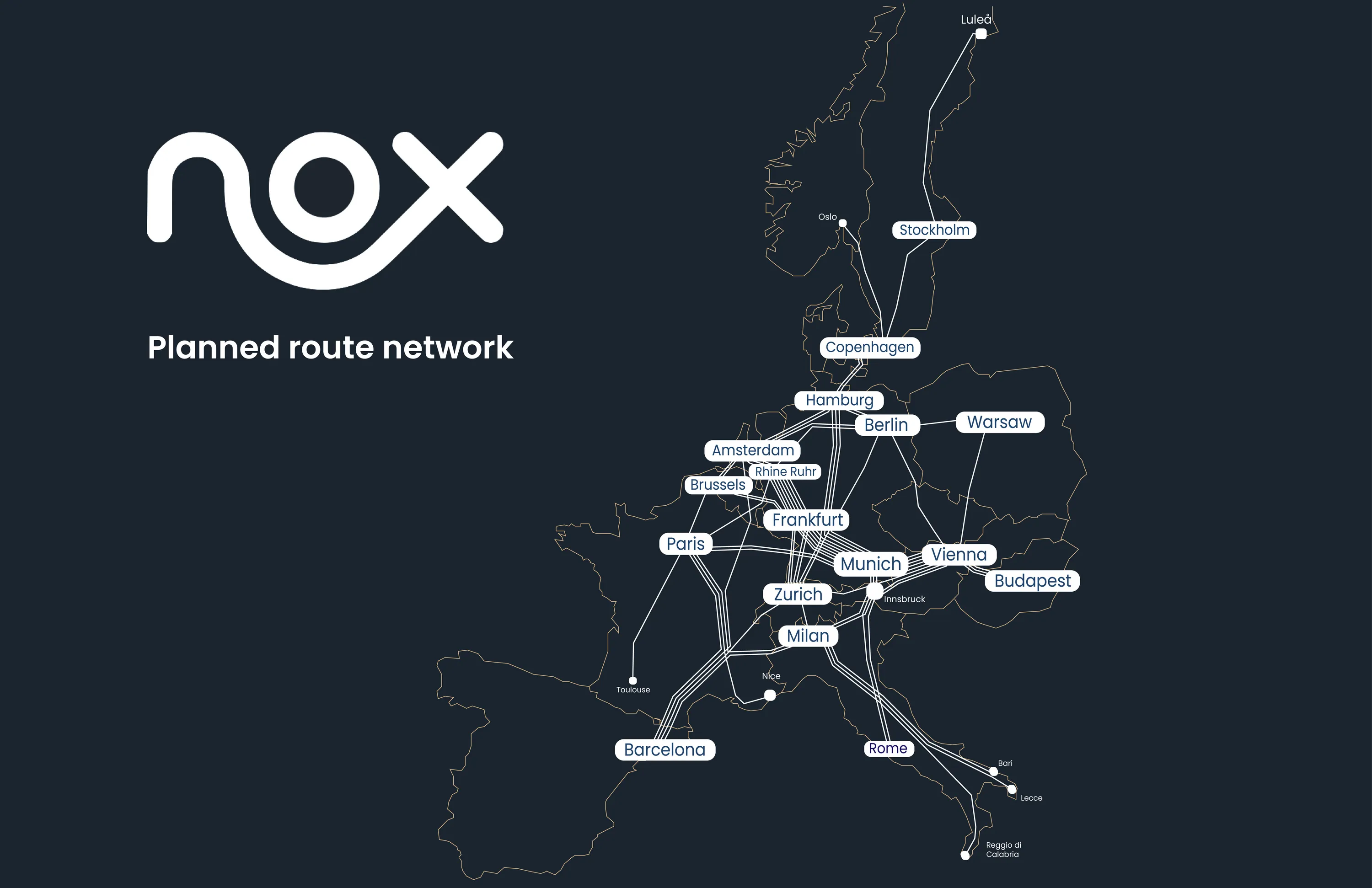 Rutes ciutats europeeas de Nox