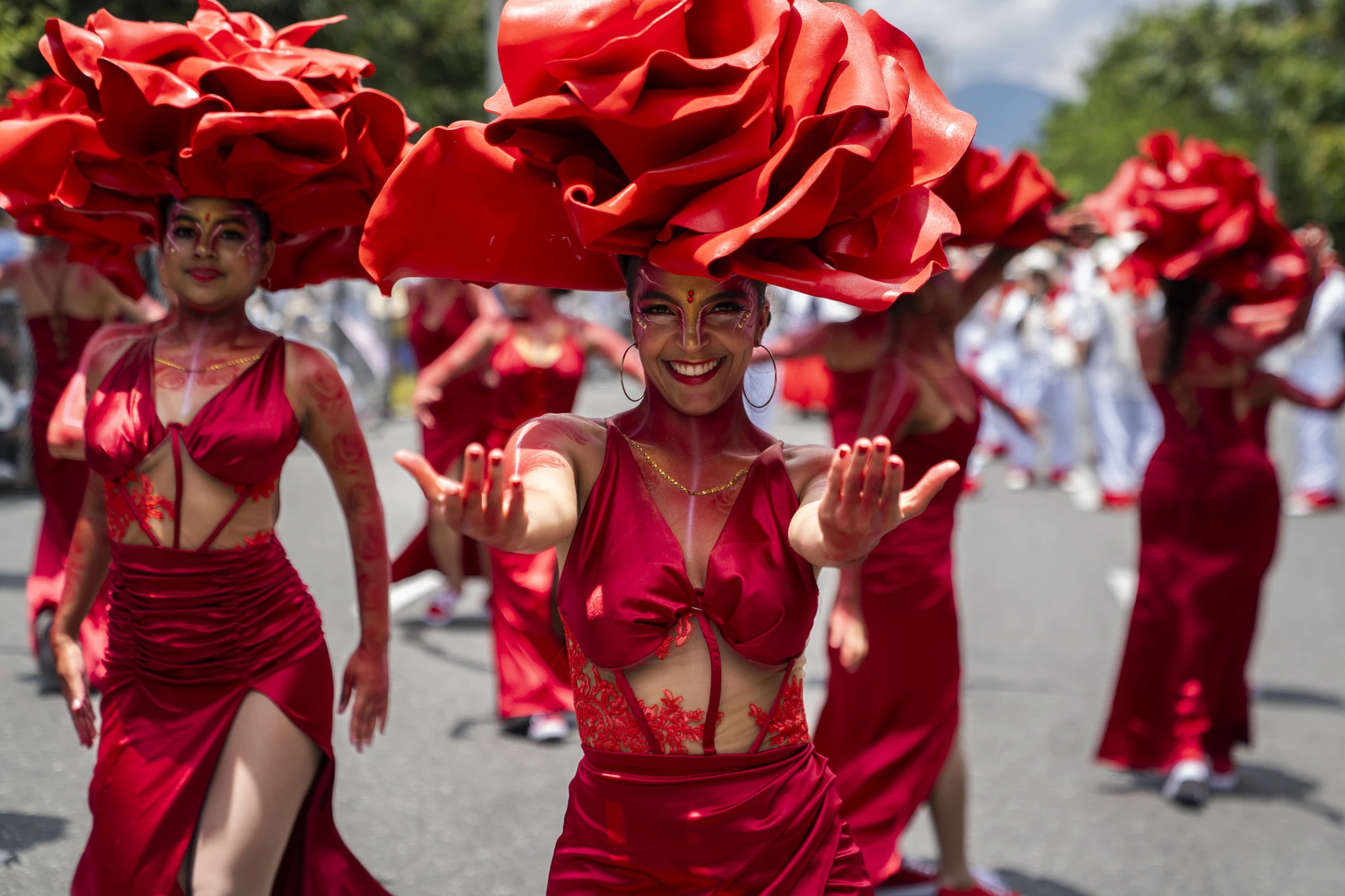 Desfile Silletero en Feria de las Flores en Medell&iacute;n