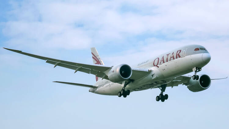 Qatar Airways plane