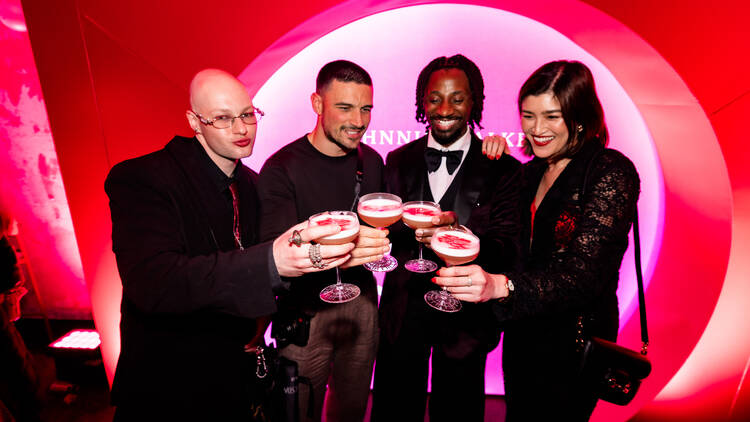 Guests at the Johnnie Walker Black Ruby launch