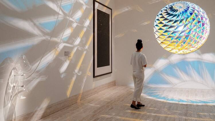 Una de las salas de la exposición (foto: Maru Serrano). 