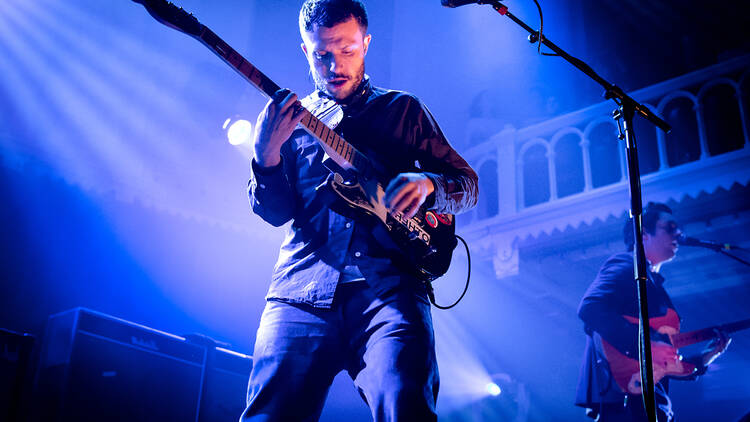 The Maccabees performing live in Amsterdam, 2015