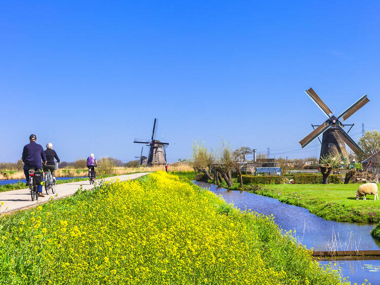 Kinderjijk Windmill Route, The Netherlands