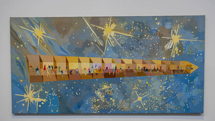 Marta Minujín Vivir en arte kurimanzutto