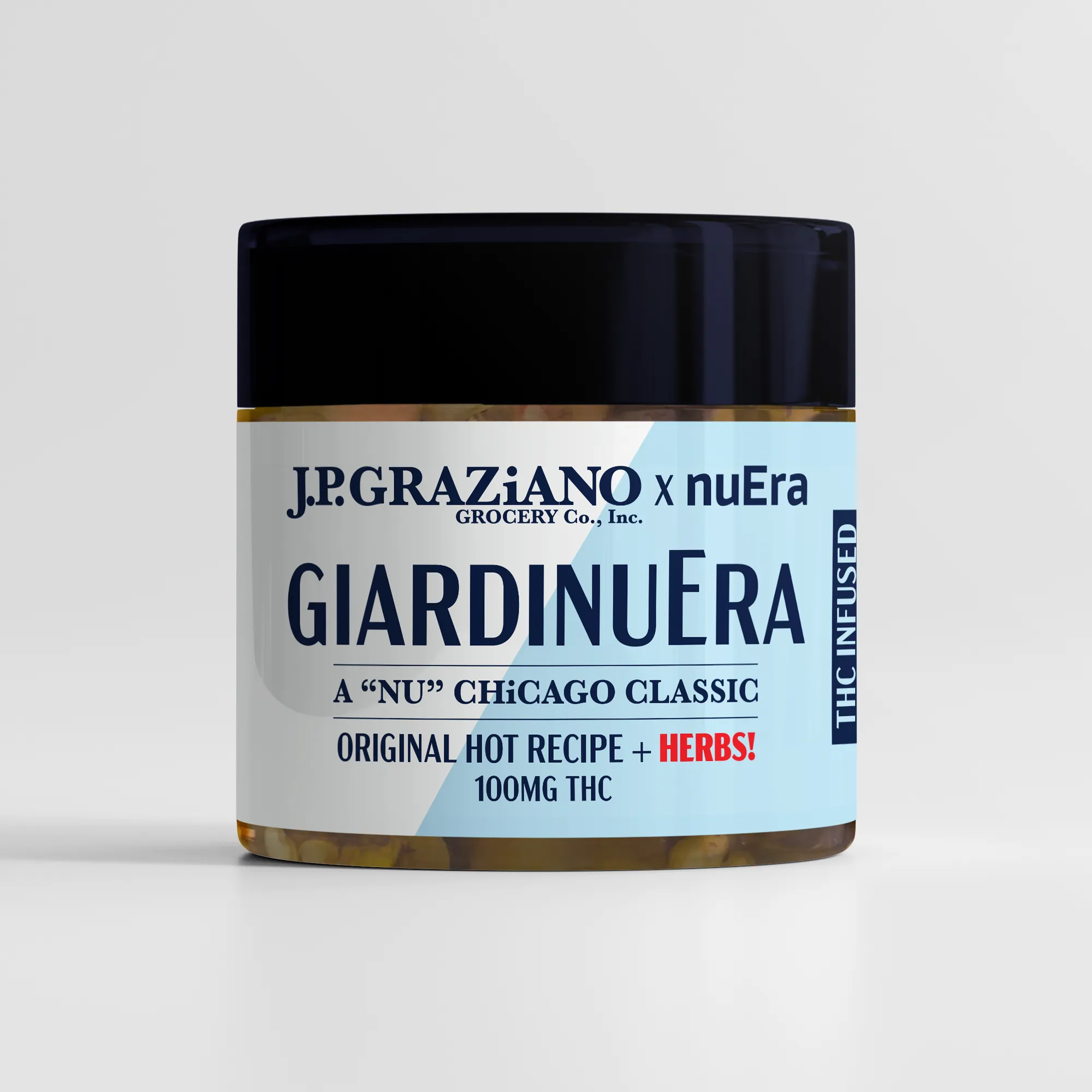 Spiked giardiniera from J.P. Graziano and nuEra Cannabis