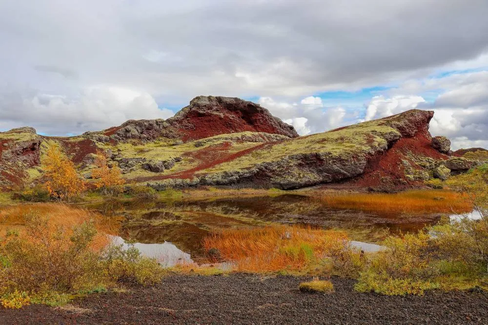 Iceland's Heiðmörk Nature Reserve was used as a filming location