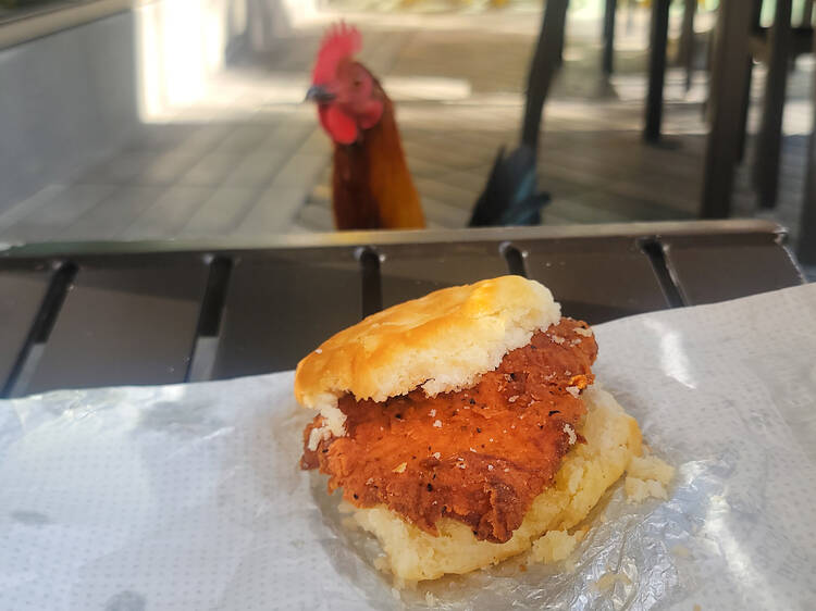 Spicy Chicken Biscuit