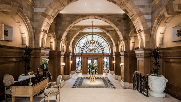 Landmark London lobby