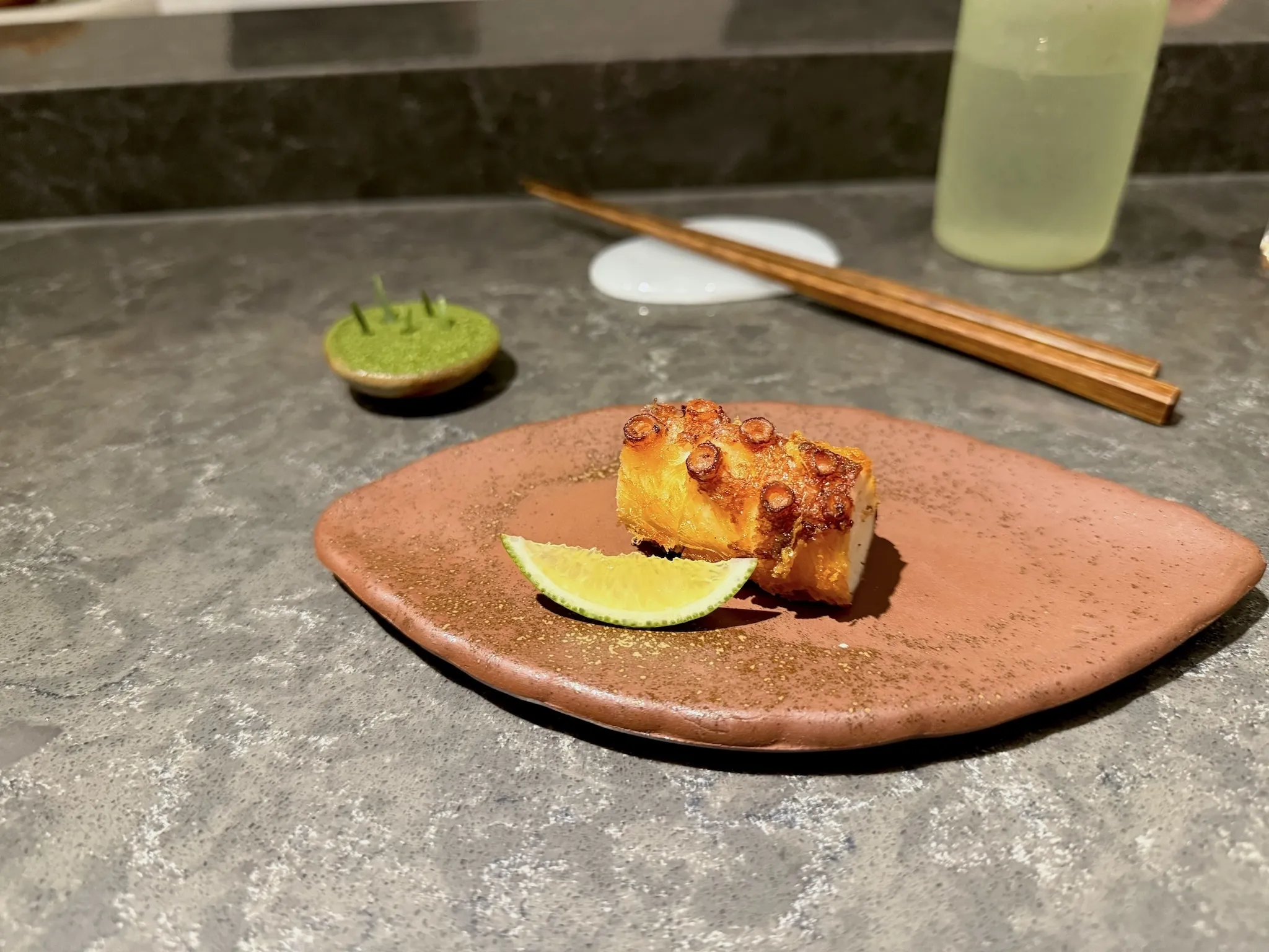 Octopus at Restaurant Ki