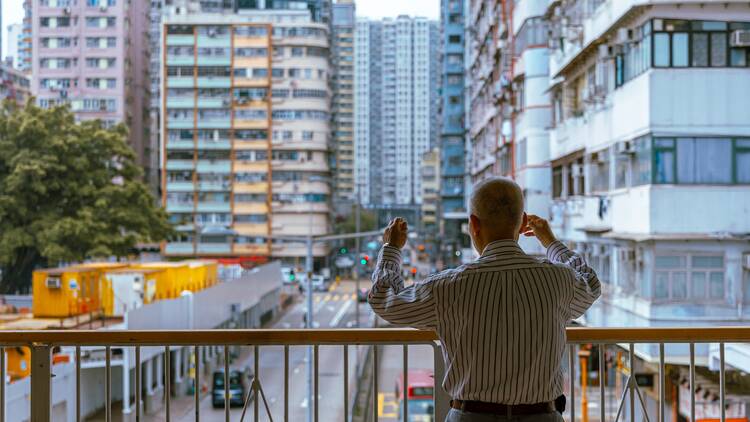 Hong Kong elderly old people