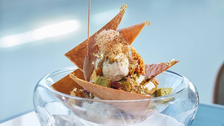 Ice cream at The Lobby Lounge