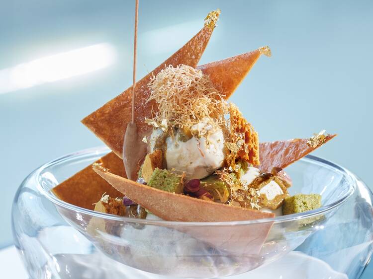 Ice cream at The Lobby Lounge