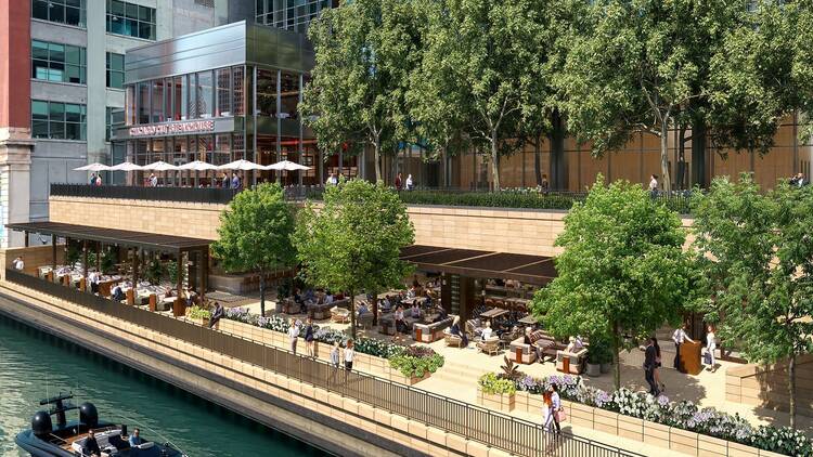 A rendering of the forthcoming restaurant