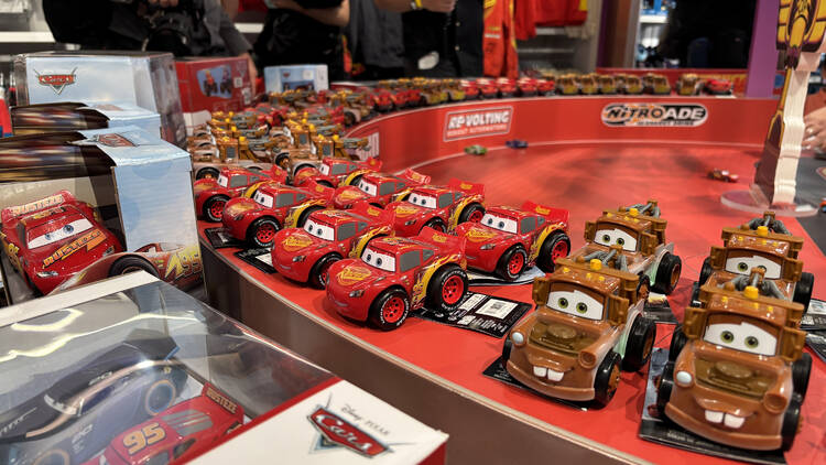 Juguetes de Cars en tienda de Disney méxico