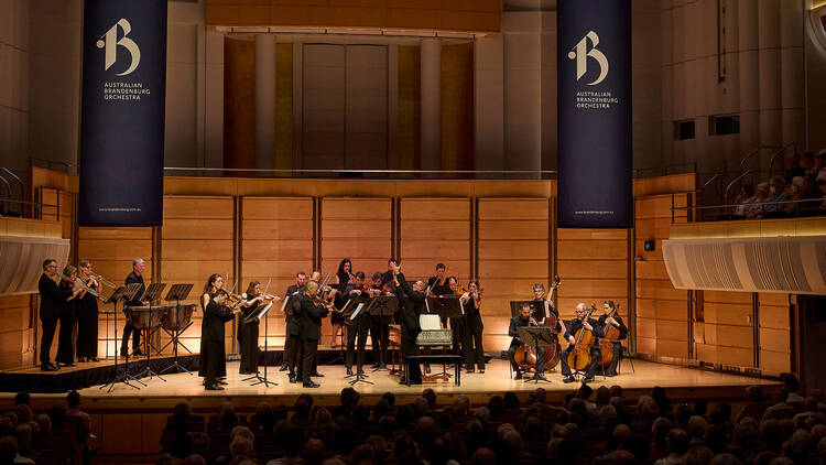 A classical concert performance