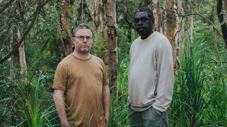 Nick Wales and Rrawun Maymuru