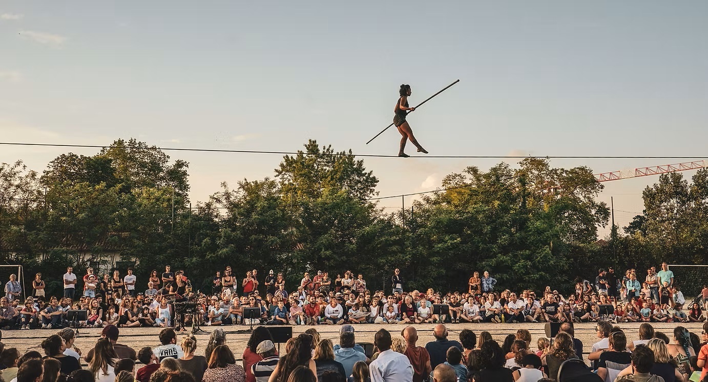 Down to Earth Festival brings free high-wire, circus and dance acts to NYC this weekend