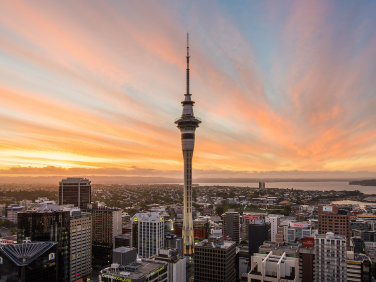 Take in 360-degree views from Sky Tower Take in 360-degree views from Sky Tower