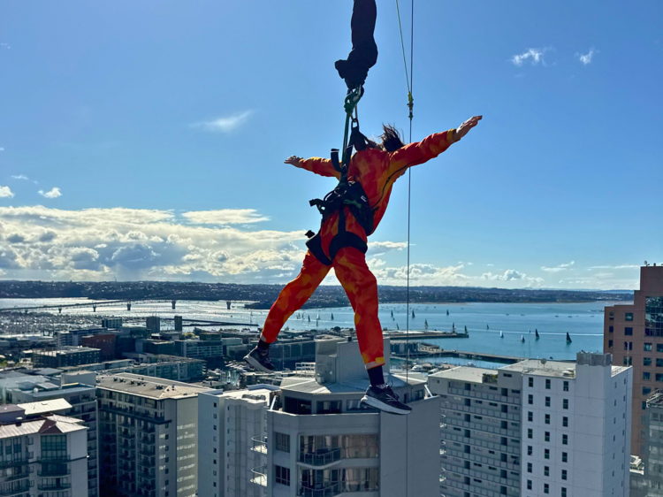 Experience the thrill of the AJ Hackett Auckland SkyJump