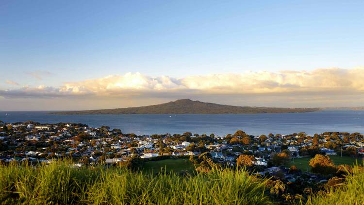 Ride the ferry to Rangitoto Island