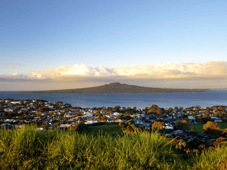 Ride the ferry to Rangitoto Island