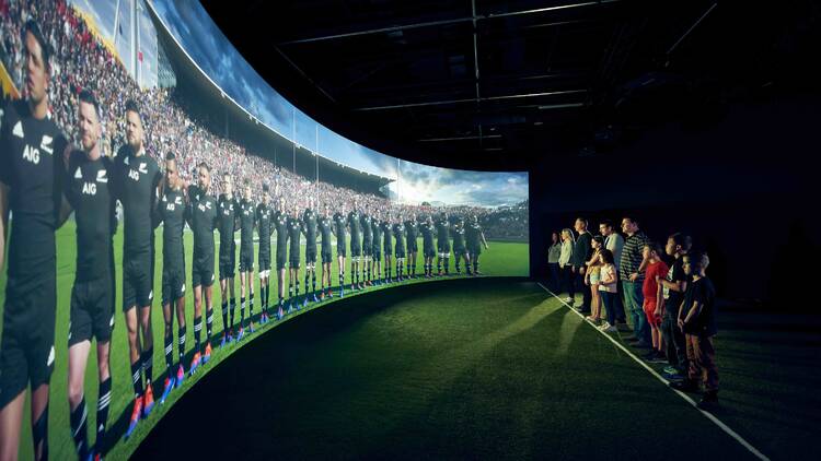 Test your rugby skills at the All Blacks Experience