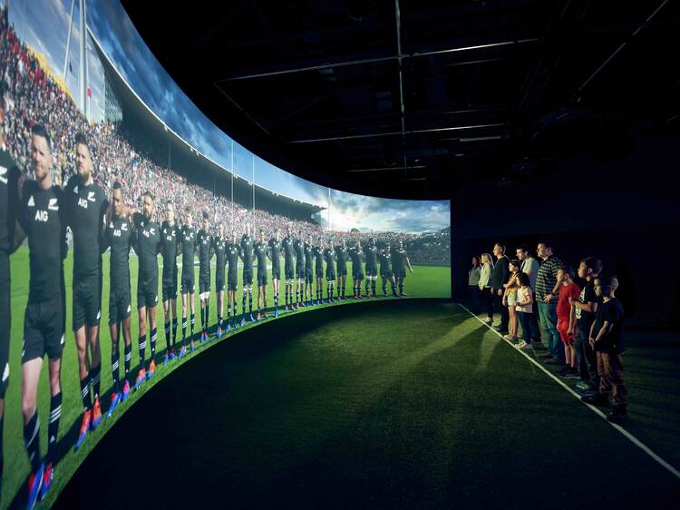 Test your rugby skills at the All Blacks Experience