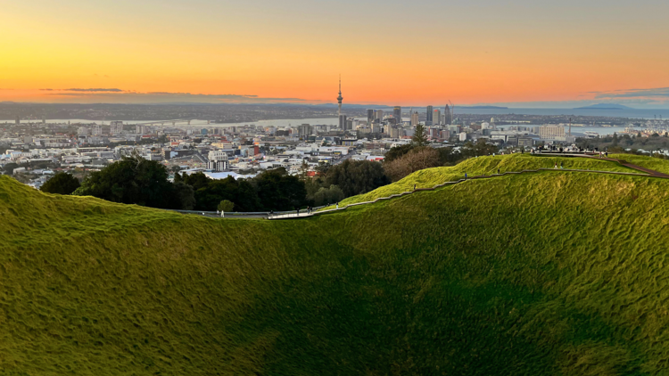 Walk up Maungawhau/Mount Eden
