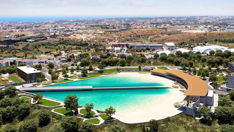 piscina de ondas Talaíde