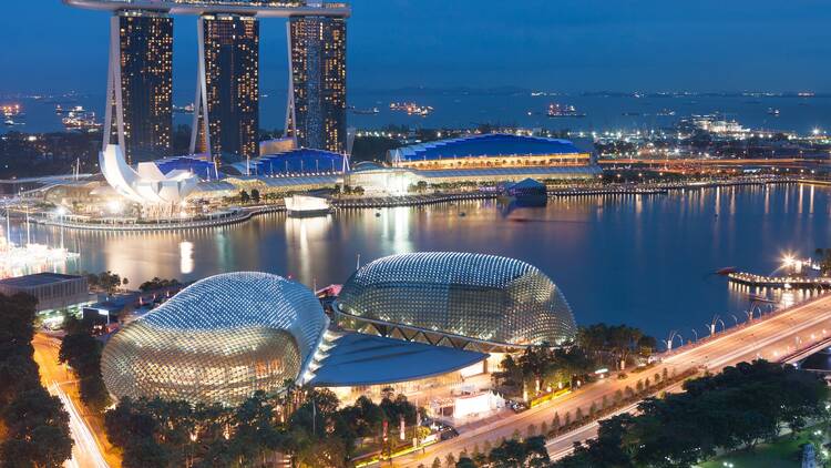 Singapore by night
