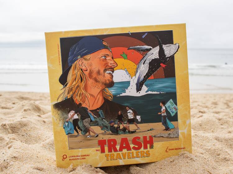 Neste jogo de tabuleiro, somos ambientalistas e queremos salvar o oceano