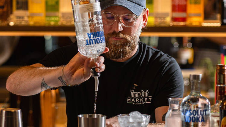 Absolut Bar at Time Out Market Budapest