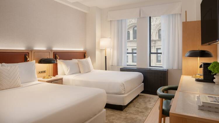 Aura Hotel Times Square double queen beds