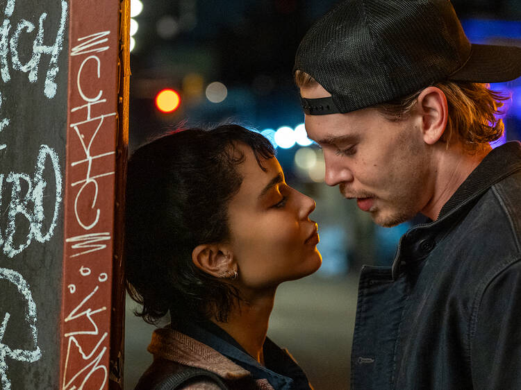 Atrapado Robando: Darren Aronofsky, Austin Butler y Zoë Kravitz