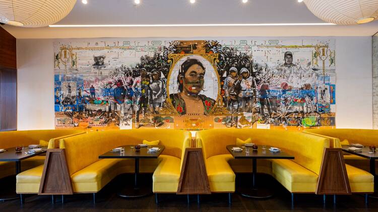 Darling dining room art piece