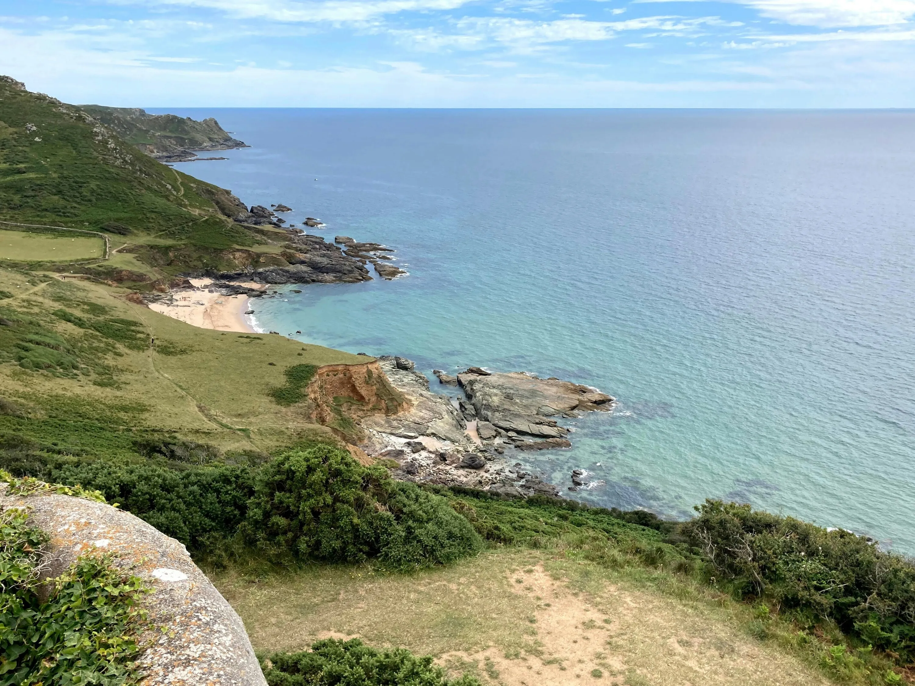 | The coastline at Salcombe, Devon