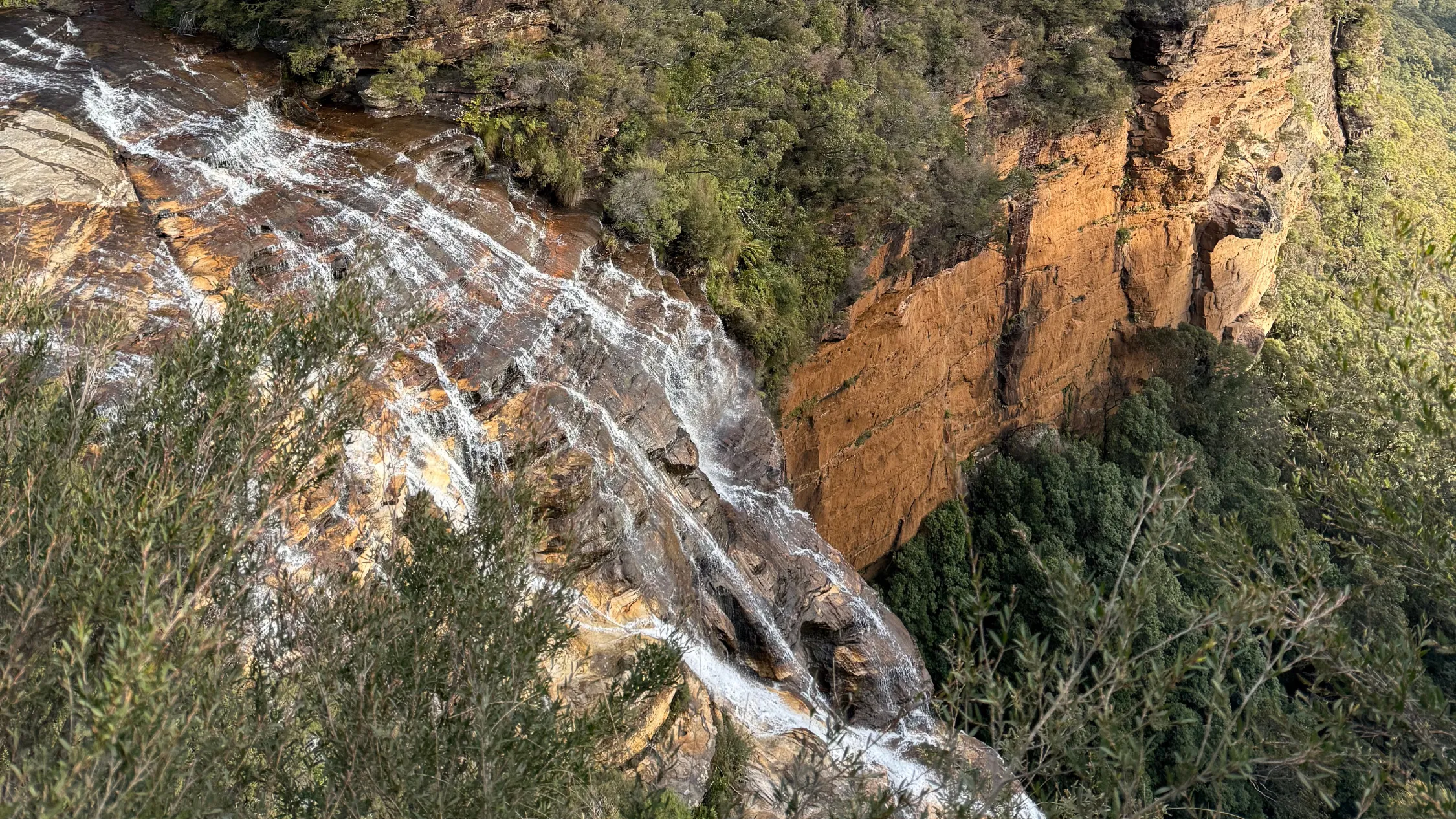 Wentworth Falls in the Blue Mountains