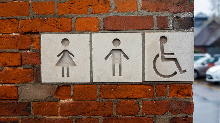 Public toilet in London