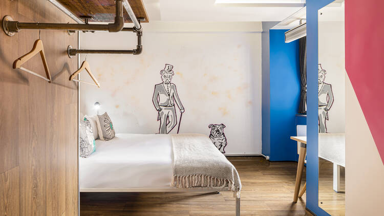 Private bedroom at Generator Hostels London