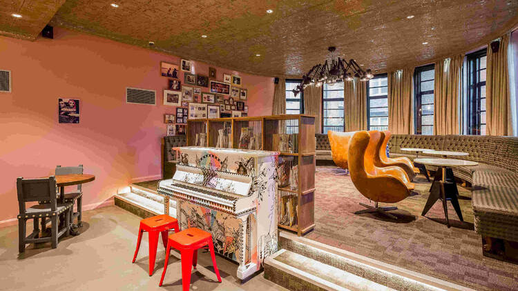 The lobby area at Generator London